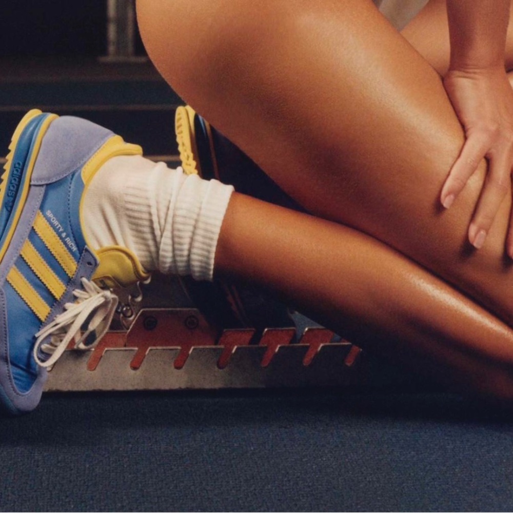 SPORTY & RICH X ADIDAS ORIGINALS
SL72 - Blue/Yellow
Size 8